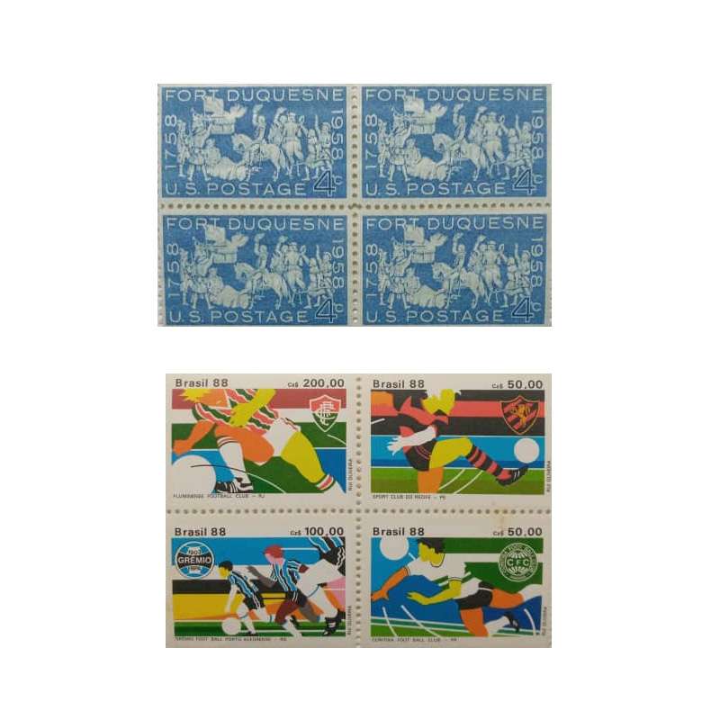 تمبر یادگاری مدل خارجی مجموعه 8 عددی