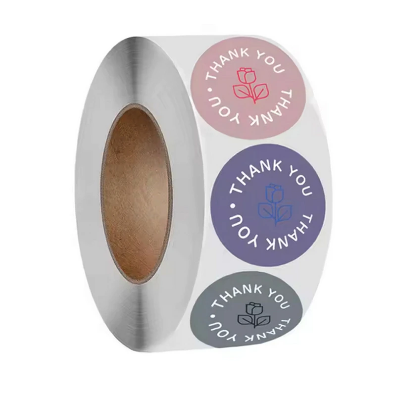 برچسب طرح تشکر مدل گل