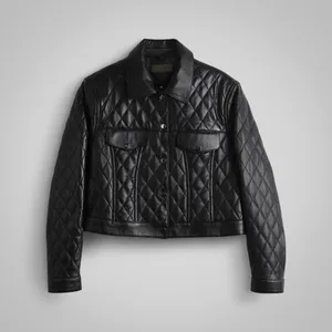 کت چرم زنانه چرم مشهد مدل K0138-001