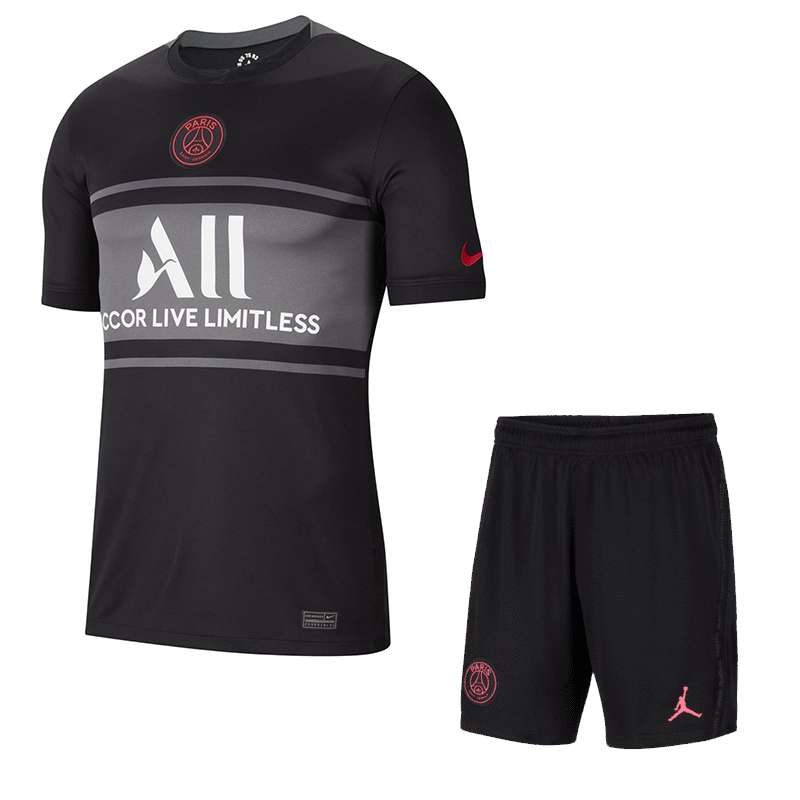 ست تی شرت و شلوارک ورزشی مردانه مدل پاریس 3rd 2022