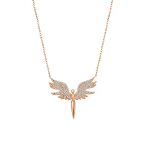 گردنبند نقره زنانه مدل فرشته