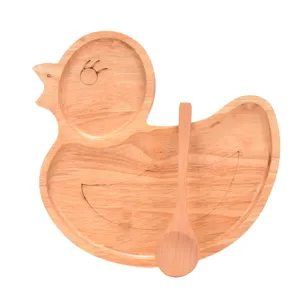  ظرف غذا 2 تکه کودک مدل Duck