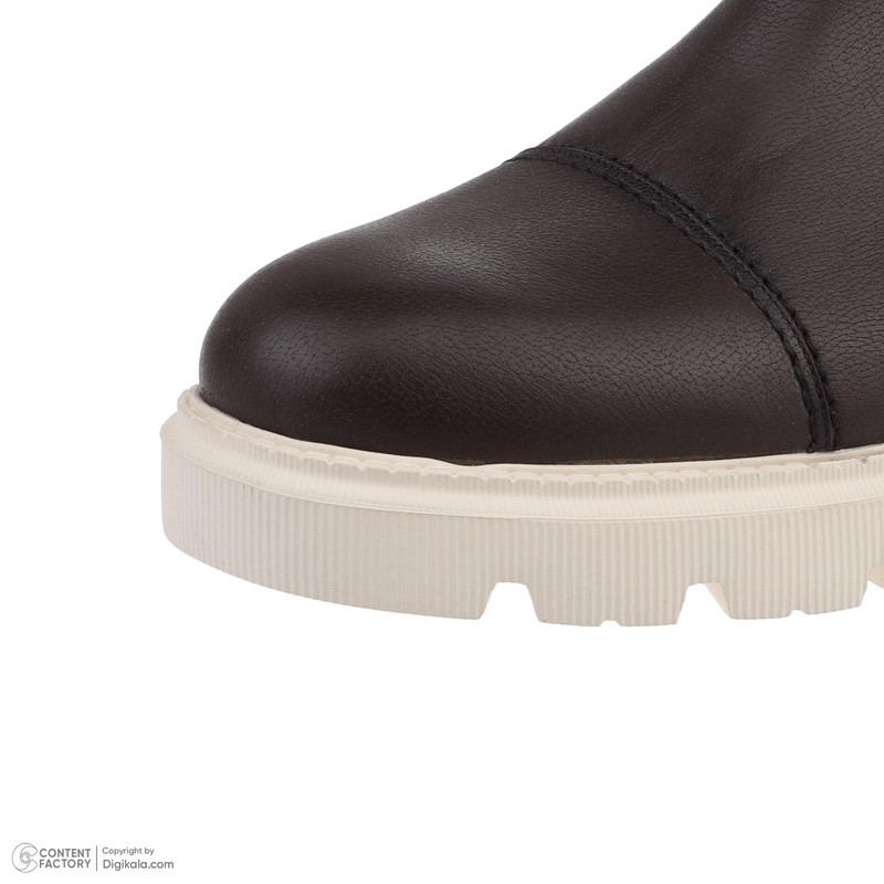 نیم بوت مردانه چرم مشهد مدل J6204-088