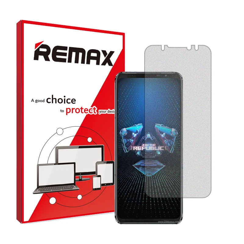 محافظ صفحه نمایش مات ریمکس مدل Resistant مناسب برای گوشی موبایل ایسوس ROG Phone 5