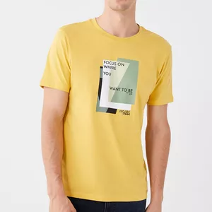 تی شرت آستین کوتاه مردانه ال سی وایکیکی مدل سوپر پنبه فیت اسلیم