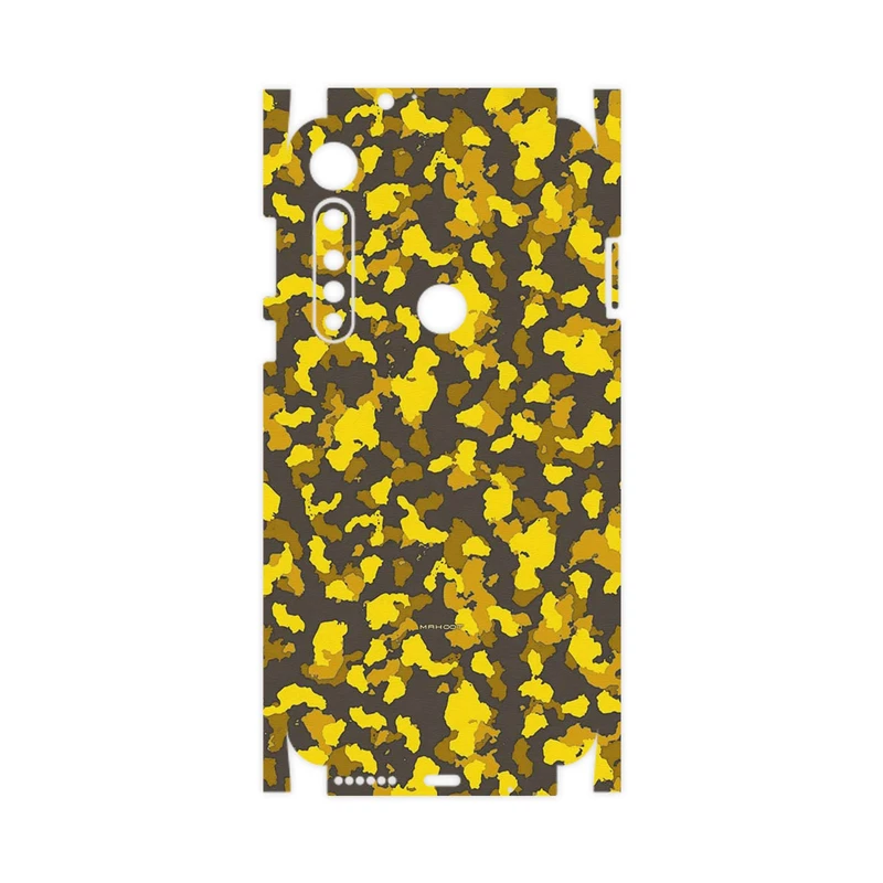 برچسب پوششی ماهوت مدل Yellow Infantry Army-FullSkin مناسب برای گوشی موبایل موتورولا One Vision Plus