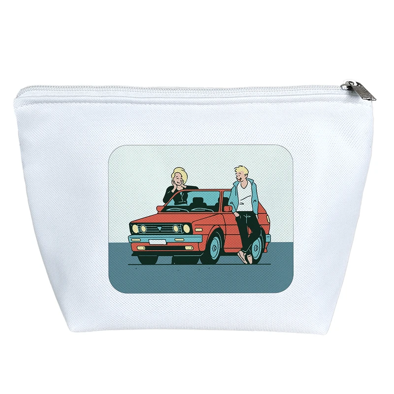 کیف لوازم آرایش دخترانه خندالو مدل همسفر و جاده کد 8904