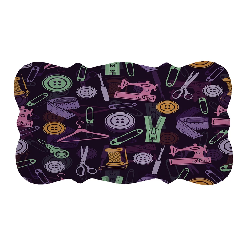 پادری طرح لوازم خیاطی کد 9030 سایز 110×60 سانتی متر