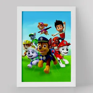 تابلو خندالو مدل سگ های نگهبان کد 12585