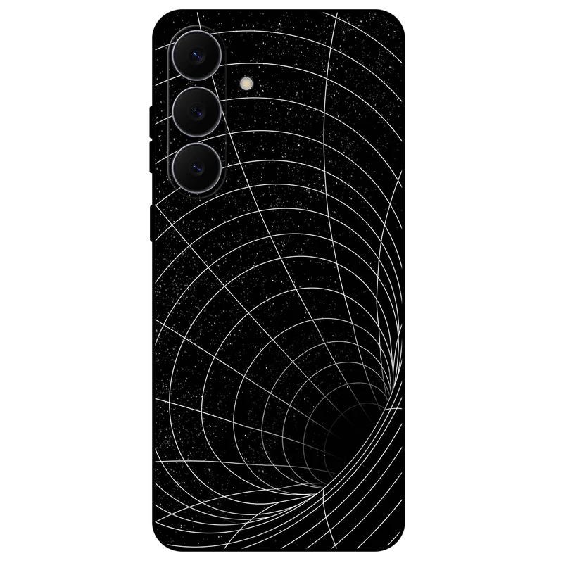کاور مگافون طرح کرم چاله مدل 8108 مناسب برای گوشی موبایل سامسونگ Galaxy S25 FE 