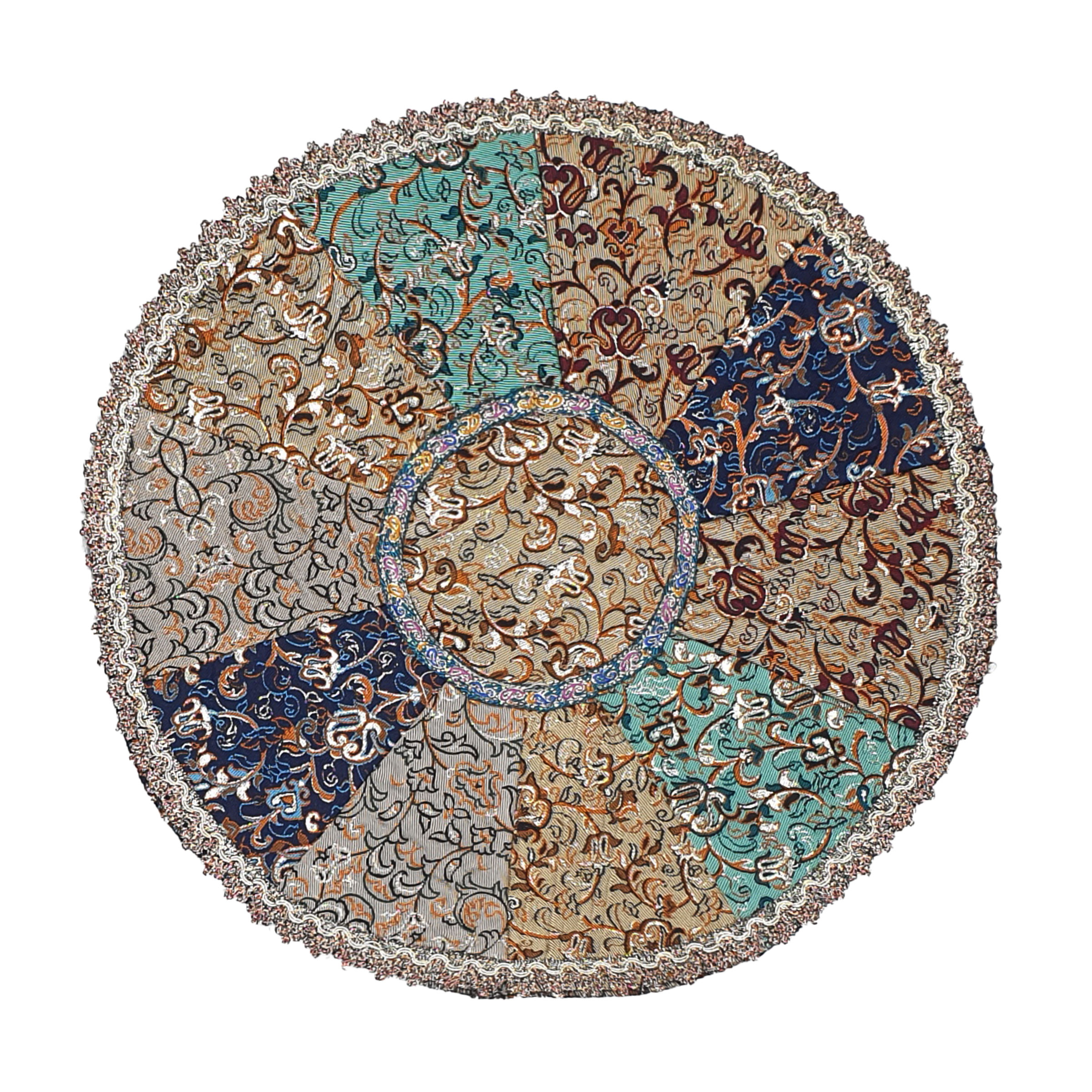 رومیزی ترمه مدل گوهر کد 6524