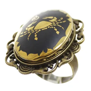 انگشتر زنانه مدل حدید تیر ماه کد 6903