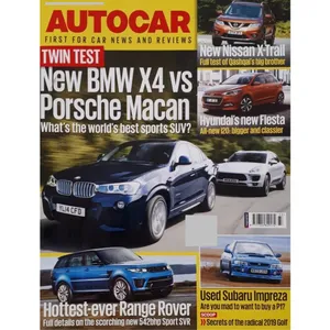 مجله Autocar آگوست 2014