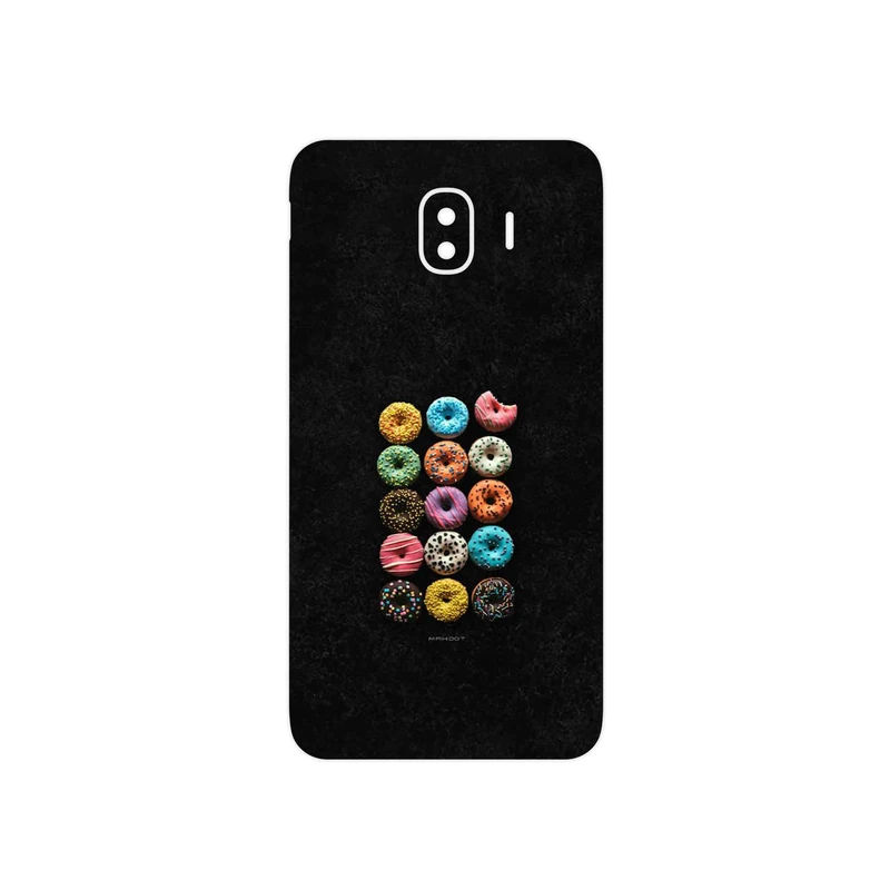 برچسب پوششی ماهوت مدل Doughnut مناسب برای گوشی موبایل سامسونگ Galaxy J4