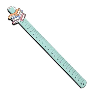خط کش 20 سانتی متری طرح کتاب کد r53