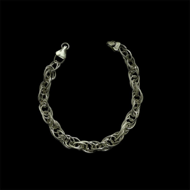 دستبند نقره زنانه مدل 01