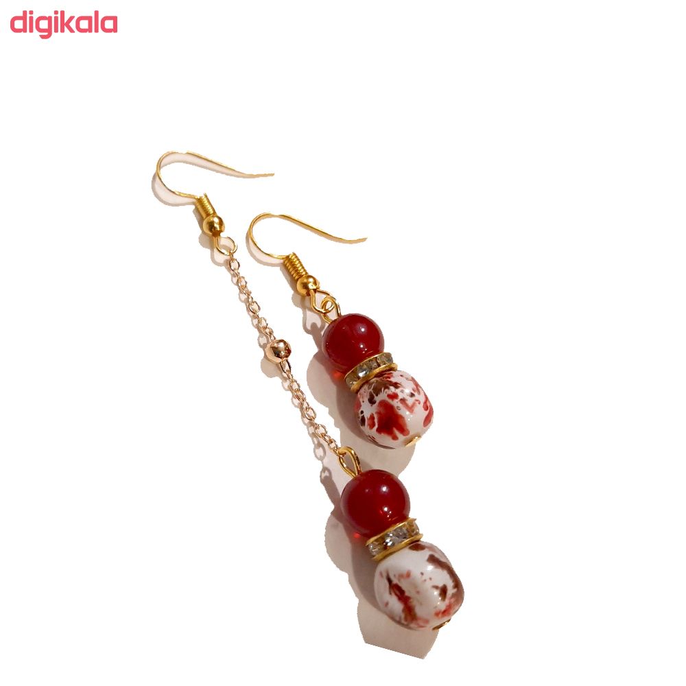 گوشواره زنانه طرح قلب کد E285 main 1 2
