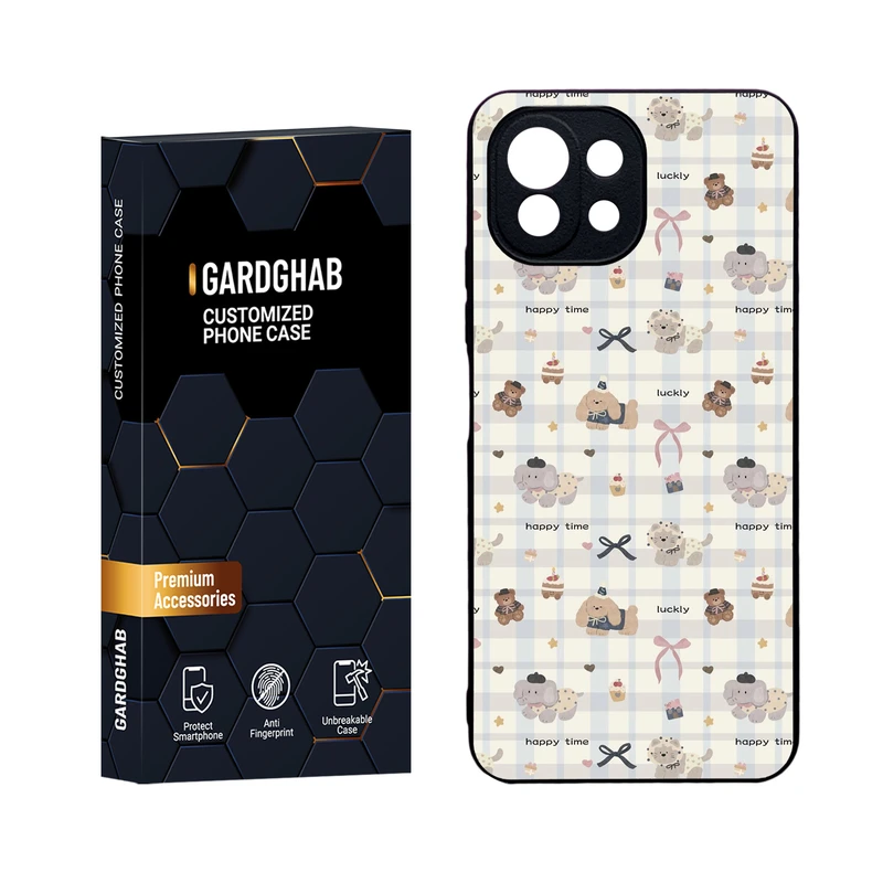 کاور گارد قاب مدل دورژله ای فانتزی مناسب برای گوشی موبایل شیائومی Mi 11 Lite 4G / 5G