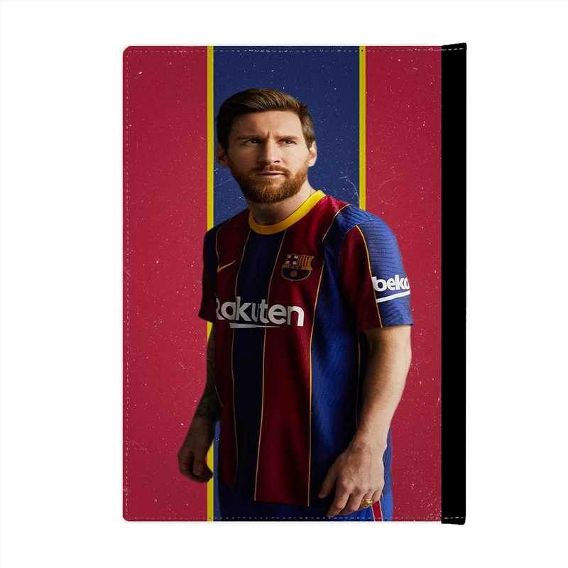 کلاسور پاد آفرین مدل فوتبالی طرح مسی کد p516