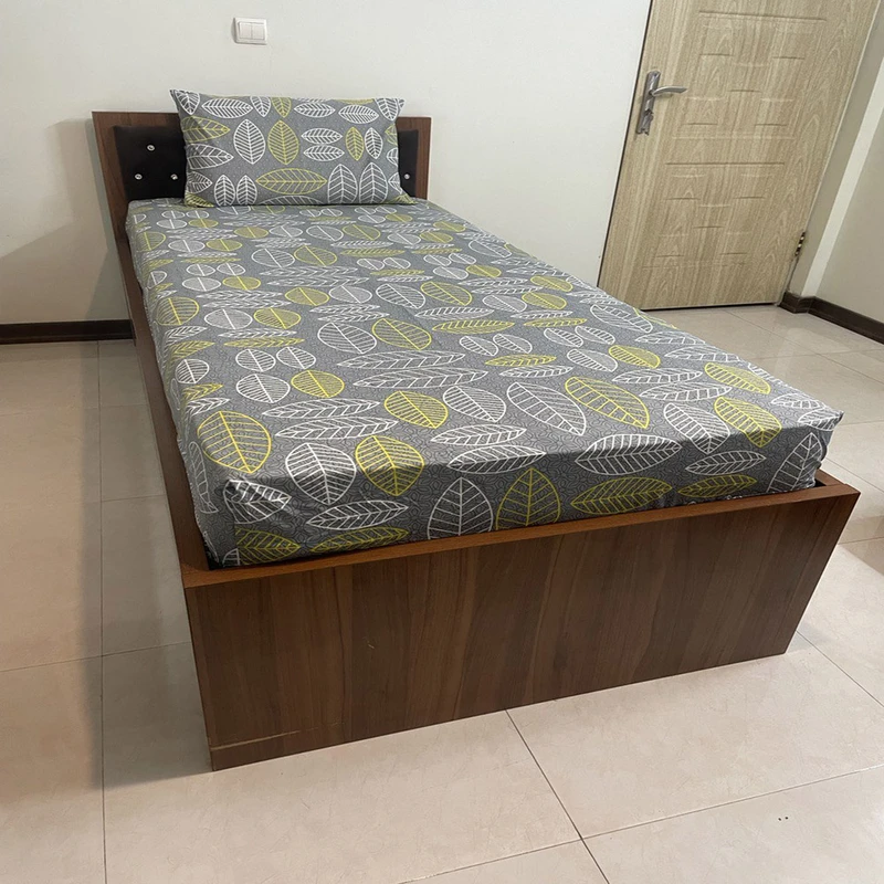 سرویس روتختی مدل کشدار برگ ماکائو 1 نفره 2 تکه