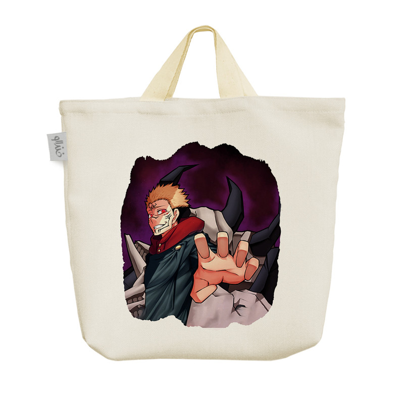 ساک خرید خندالو مدل ریومن سوکونا انیمه جوجوتسو کایزن کد 1008