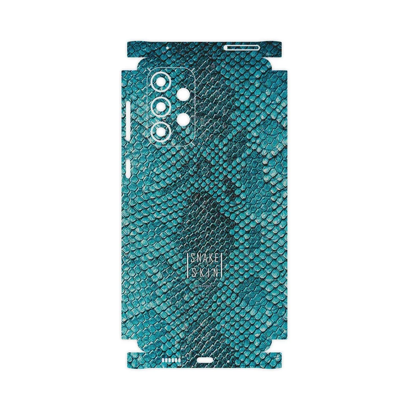 برچسب پوششی ماهوت مدل Blue Snake Skin-FullSkin مناسب برای گوشی موبایل سامسونگ Galaxy A33 5G