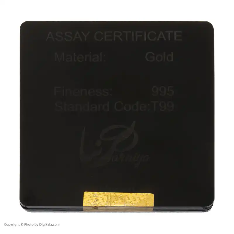 شمش طلای 24 عیار نقش برجسته طرح مادر