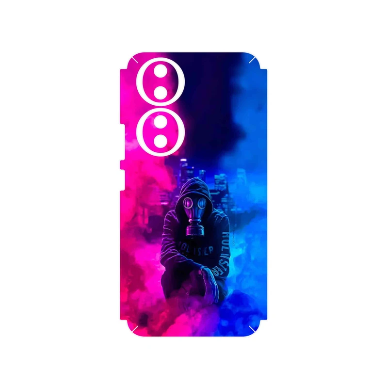 برچسب پوششی ماهوت مدل Smoke Rainbow Digital Art 2 مناسب برای گوشی موبایل آنر 90