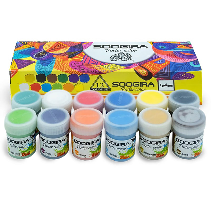 گواش 12 رنگ سوگیرا مدل  2023