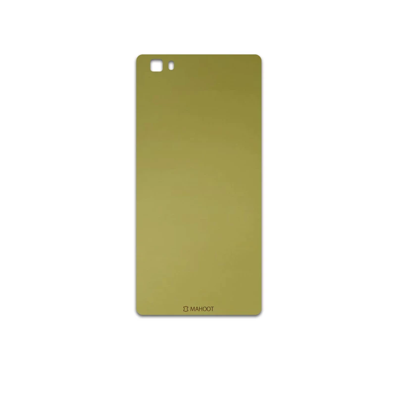 برچسب پوششی ماهوت مدل Matte-Gold مناسب برای گوشی موبایل هوآوی P8 Lite