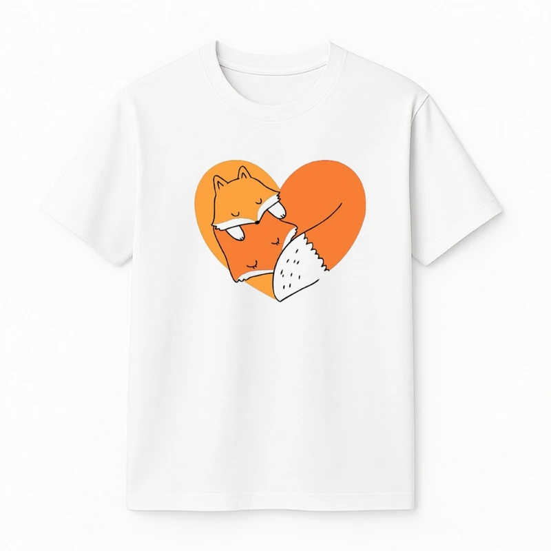 تی‌شرت آستین کوتاه پسرانه مدل دو روباه 