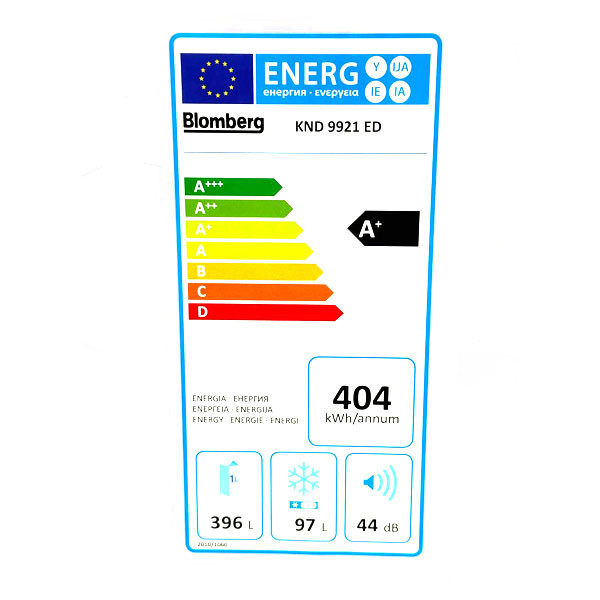 یخچال و فریزر 29 فوت بلومبرگ مدل  KND9921ED