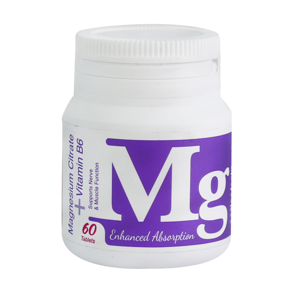 قرص منیزیم سیترات و ویتامین ب6 نوتری پاد بسته 60 عددی قرص منیزیم سیترات و ویتامین ب6 نوتری پاد بسته 60 عددی