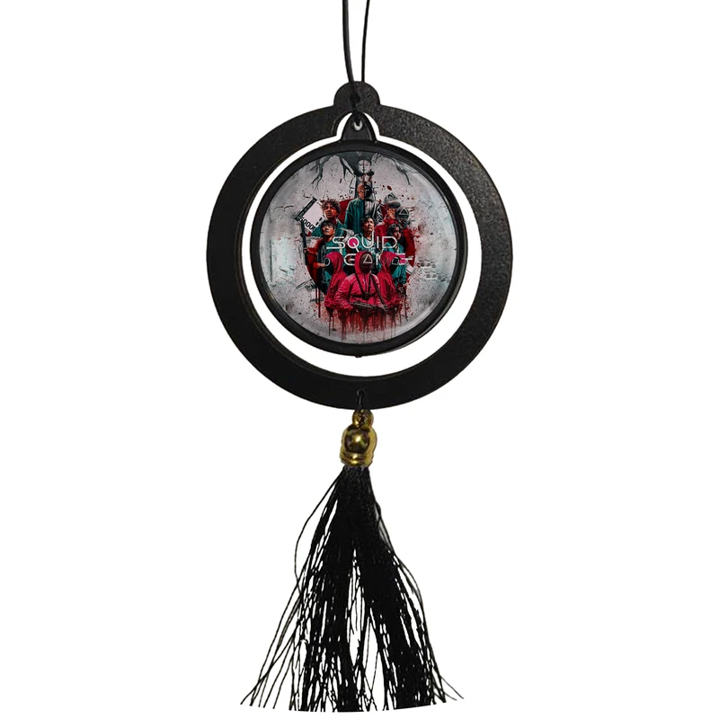 آویز تزئینی خودرو طرح سریال اسکوید گیم کد s124