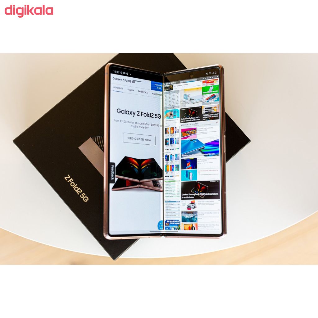 گوشی موبایل سامسونگ مدل Samsung Galaxy Z Fold2 5G SM-F916B دو سیمکارت ظرفیت 256 گیگابایت و رم 12 گیگابایت main 1 11