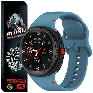 بند راینو مدل Silic-W8 مناسب برای ساعت هوشمند سامسونگ Galaxy Watch 8 40mm / 44mm / Watch 8 Classic 46mm