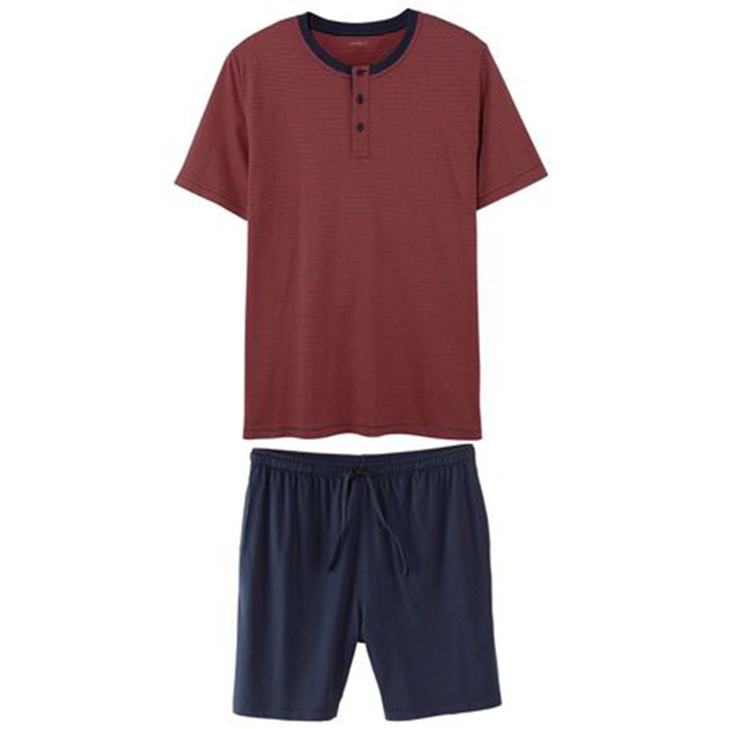 ست تی شرت و شلوارک مردانه لیورجی مدل 2441560