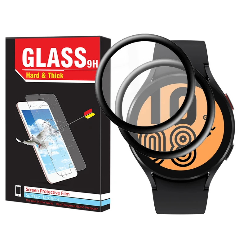 محافظ صفحه نمایش نانو هارد اند تیک مدل Pmma-HT مناسب برای ساعت هوشمند سامسونگ Galaxy Watch 4 44mm بسته دو عددی