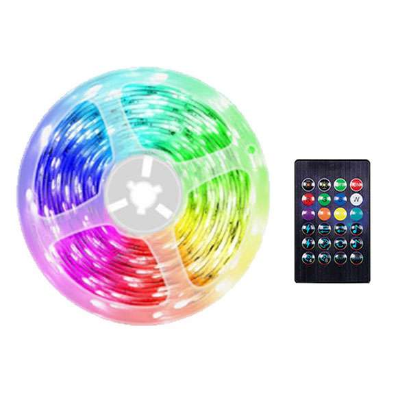 ریسه ال ای دی مدل رنگی RGB طول 10 متر ریسه ال ای دی مدل رنگی RGB طول 10 متر