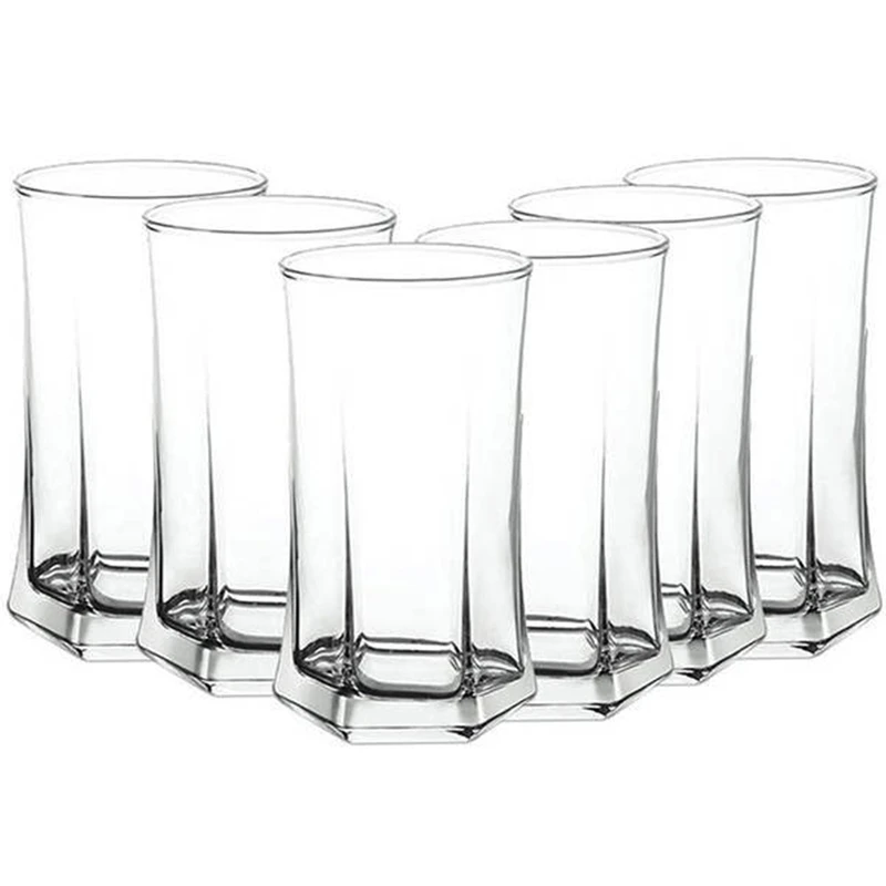 لیوان سیسپر مدل Copos De Vidro311 بسته 6 عددی