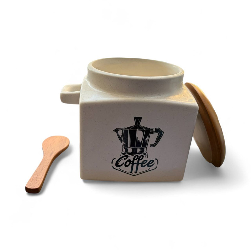 بانکه مدل مربع طرح coffee