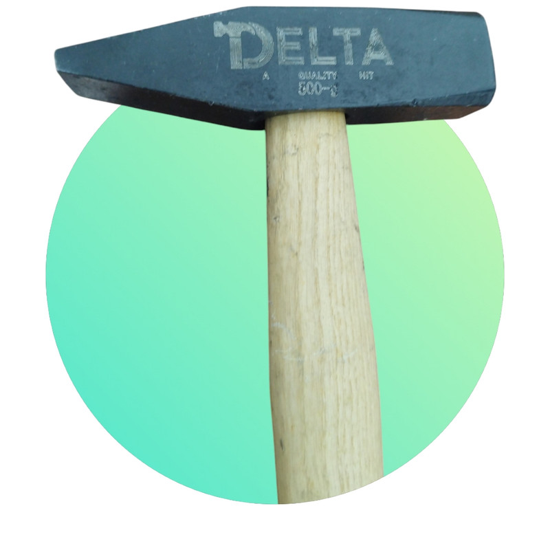 چکش دلتا مدل HIT500 وزن 500 گرم