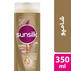 شامپو مو سان سیلک مدل Hair fall Solution حجم 350 میلی لیتر