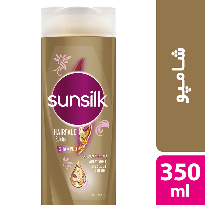 شامپو مو سان سیلک مدل Hair fall Solution حجم 350 میلی لیتر