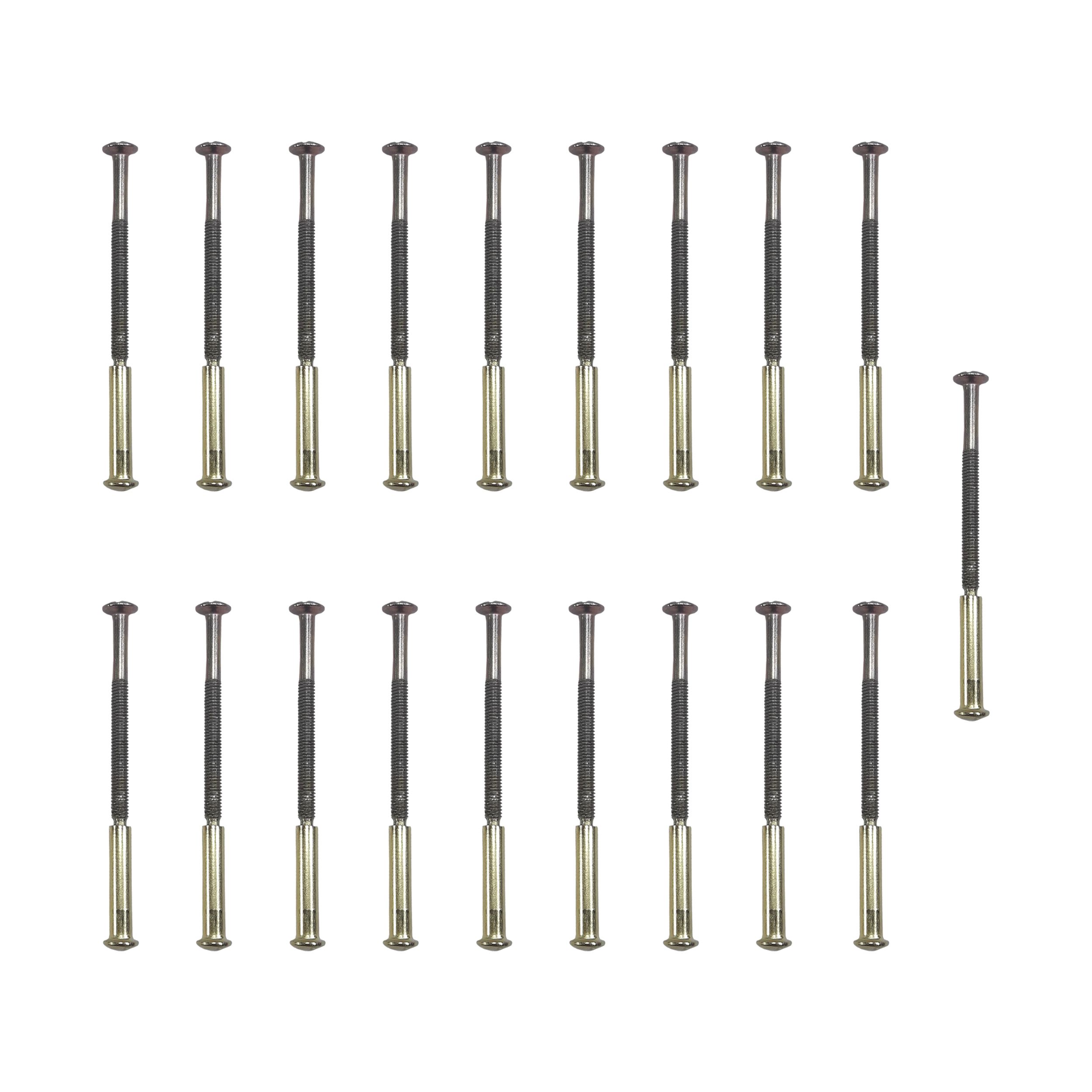 پیچ و مهره فیکس دستگیره مدل Gh-60 بسته 19 عددی