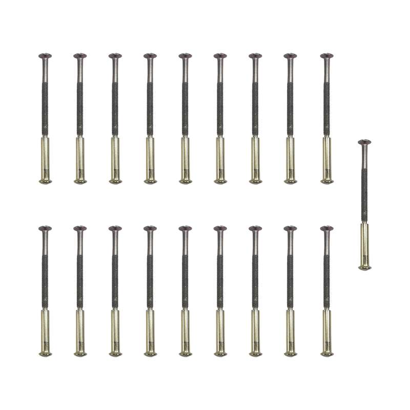 پیچ و مهره فیکس دستگیره مدل Gh-60 بسته 19 عددی