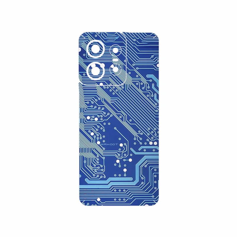 برچسب پوششی ماهوت مدل Blue_Printed_Circuit_Board مناسب برای گوشی موبایل موتورولا Edge 50 Pro