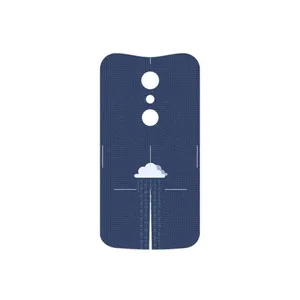 MAHOOT Minimal Data Cloud Cover Sticker for Motorola Moto G 2nd gen