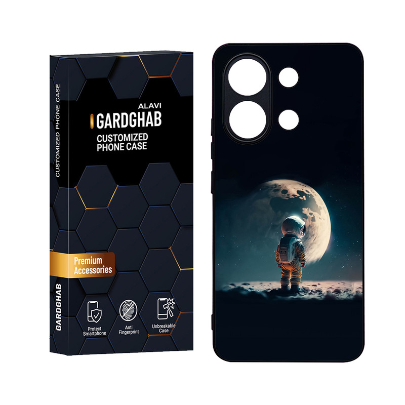 کاور گارد قاب علوی مدل Glass مناسب برای گوشی موبایل شیائومی Redmi Note 13 4G 