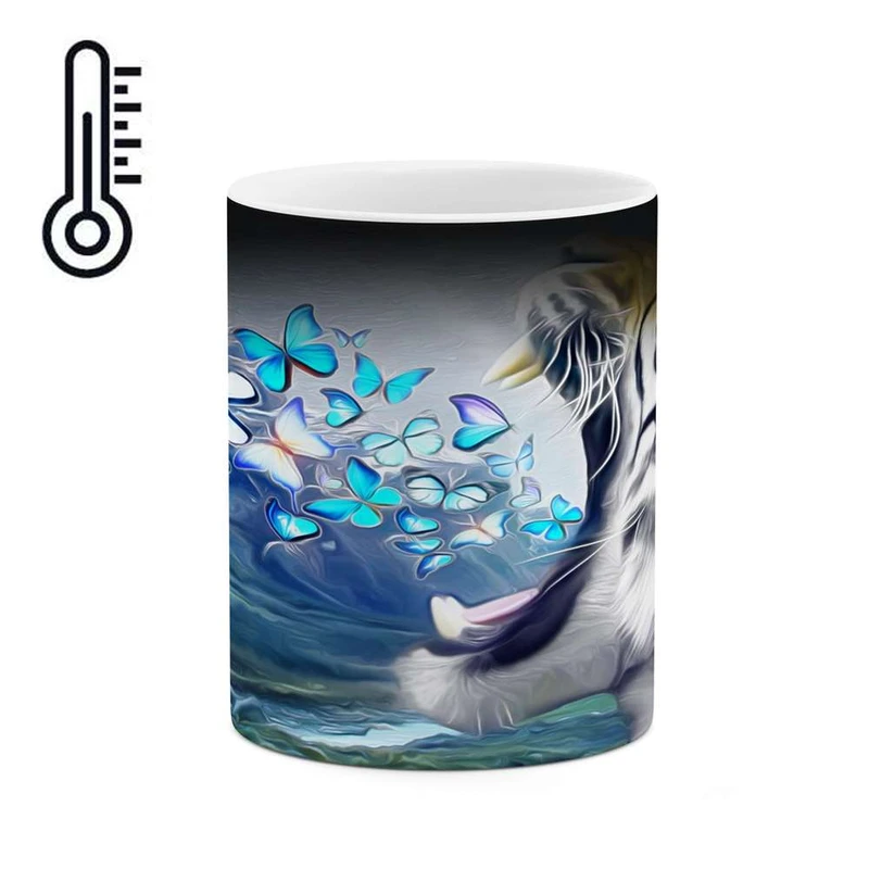 ماگ حرارتی کاکتی مدل نقاشی کد mgh13530